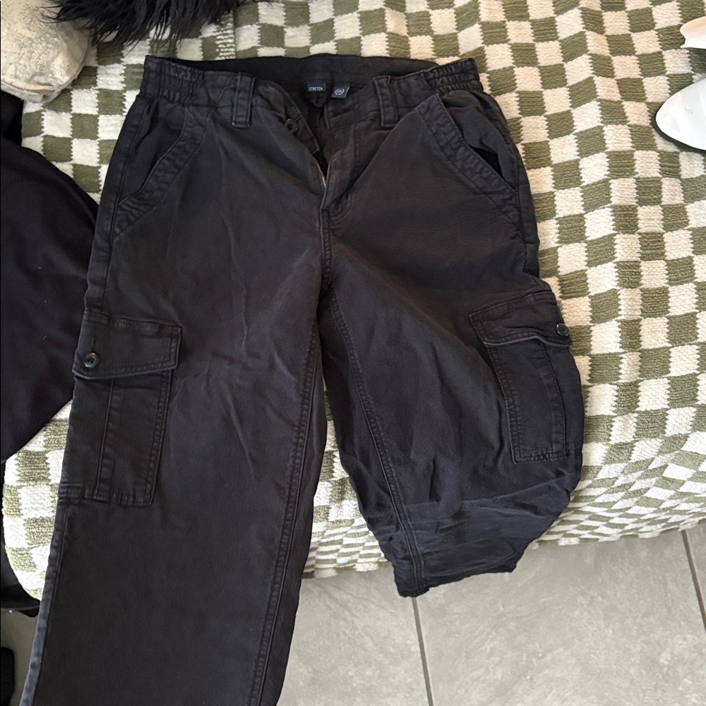 American Eagle Outfitters Charcoal Stretch Pants